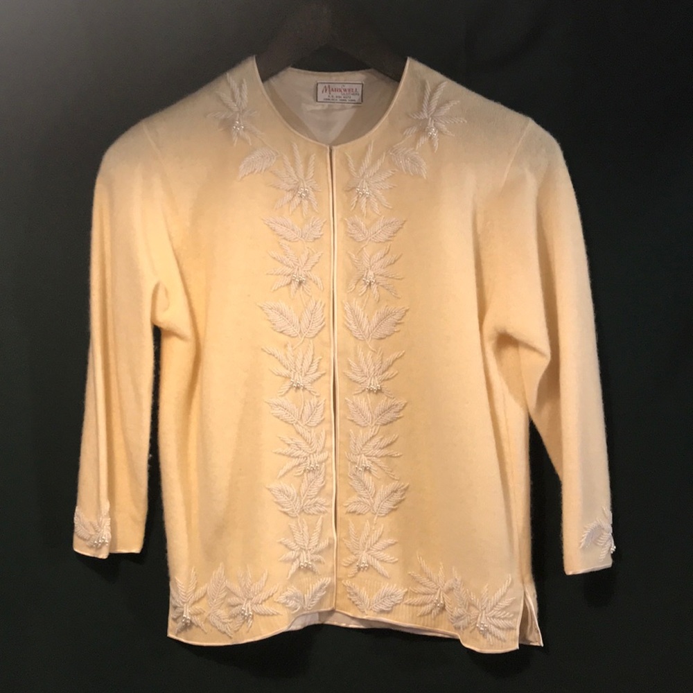 Markwell Clothiers Sweater w/ Sequins from 1940’s